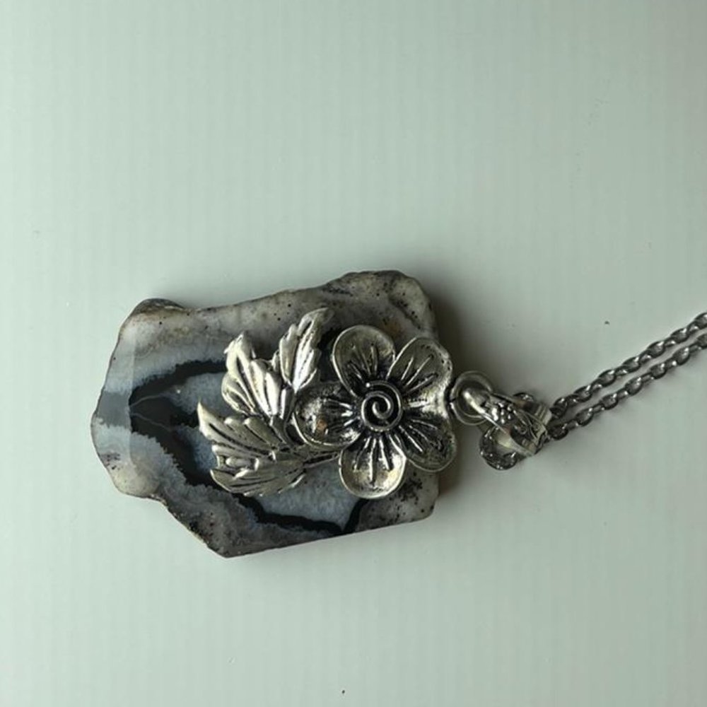 Solar quartz Necklace